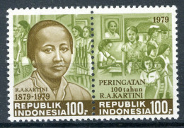 INDONESIE: ZB 958/959 MNH 1979 100ste Geboortedag R.A. Kartini - Indonesië