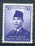 INDONESIE: ZB 95 MNH 1951 President Soekarno -9 - Indonésie
