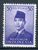 INDONESIE: ZB 95 MNH 1951 President Soekarno -3 - Indonesien