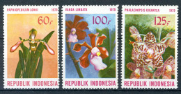 INDONESIE: ZB 948/950 MNH 1979 Indonesische Orchideën -2 - Indonésie