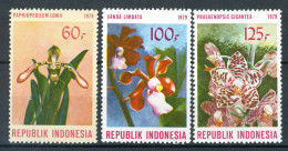 INDONESIE: ZB 948/950 MNH 1979 Indonesische Orchideën -3 - Indonésie
