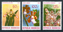 INDONESIE: ZB 948/950 MNH 1979 Indonesische Orchideën -1 - Indonésie