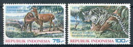 INDONESIE: ZB 935/936 MNH 1978 Beschermde Dieren -2 - Indonesia