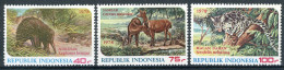 INDONESIE: ZB 930/932 MNH 1978 Beschermde Dieren -1 - Indonesia