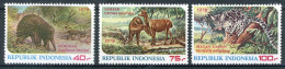 INDONESIE: ZB 930/932 MNH 1978 Beschermde Dieren - Indonesien