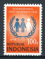 INDONESIE: ZB 925 MNH 1978 Internationale Anti-Apartheid -3 - Indonesia