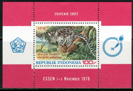 INDONESIE: ZB 933/934 MNH Blok 32/33 1978 Beschermde Dieren -3 - Indonesien