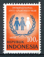 INDONESIE: ZB 925 MNH 1978 Internationale Anti-Apartheid -1 - Indonésie
