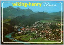 Delcampe - Füssen Im Allgäu - Mit Roßberg Aggenstein Und Breitenberg - Luftbild - Füssen