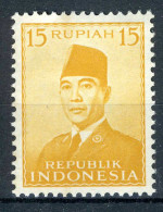 INDONESIE: ZB 91 MNH 1951 President Soekarno - Indonesien