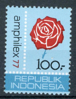 INDONESIE: ZB 890 MNH 1977 Int. Postzegeltentoonstelling Amphilex - Indonésie