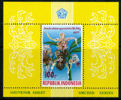 INDONESIE: ZB 904/906 MNH Blok 28/29 1977 Indonesische Orchideën  - Indonesië
