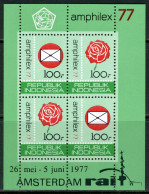INDONESIE: ZB 887/888 MNH Blok 24/25 1977 Postzegeltentoonstelling Amphilex -3 - Indonesië