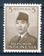 INDONESIE: ZB 88 MNH 1951 President Soekarno -1 - Indonésie