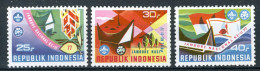 INDONESIE: ZB 875/877 MNH 1977 Nationale Jamboree - Indonesië