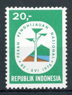 INDONESIE: ZB 863 MNH 1976 16de Nationale Week Herbebossing -1 - Indonesië