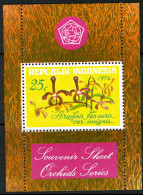 INDONESIE: ZB 862 MNH Blok B19 1976 1976 Indonesische Orchideën -3 - Indonésie