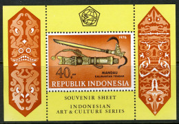 INDONESIE: ZB 867/868 MNH Blok B20/21 1976 Indonesische Kunst En Cultuur - Indonésie
