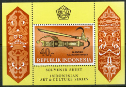 INDONESIE: ZB 867/868 MNH Blok B20/21 1976 Indonesische Kunst En Cultuur -1 - Indonésie