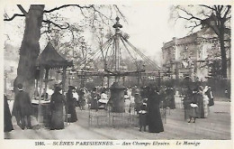 CPA Paris Aux Champs Elysées - Le Manège - Distrito: 08