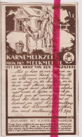 Pub Reclame - Karnemelkzeep Het Melkmeisje - Haarlem - Orig. Knipsel Coupure Tijdschrift Magazine - 1925 - Werbung