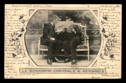 AUTOGRAPHE - HENRI MAIGROT DIT HENRIOT (1857-1933) CARICATURISTE AUX ANNALES - Autres & Non Classés
