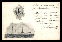 AUTOGRAPHE - GUSTAVE FAGNIEZ (1842-1927) HISTORIEN ROYALISTE  -  YACHT LA MAROUSSIA AU DUC D'ORLEANS - Altri & Non Classificati