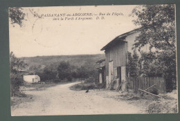 CP - 51 - Passavant-en-Argonne - Rue Du Pâquis Vers La Forêt D'Argonne - Other & Unclassified