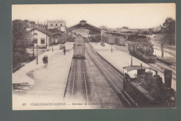CP - 51 - Châlons-sur-Marne - Intérieur De La Gare - Châlons-sur-Marne