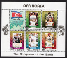 KOREA-NOORD Mi. 1966-1970° Gestempeld 1980 - Korea, North