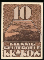 Notgeld Krakow I. M., 10 Pfennig, Waldansicht  - [11] Local Banknote Issues