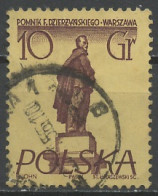 Pologne - Poland - Polen 1955 Y&T N°803 - Michel N°908 (o) - 10g  F Dzierzynski - Usati