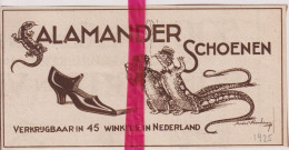 Pub Reclame - Schoenen Salamander - Orig. Knipsel Coupure Tijdschrift Magazine - 1925 - Advertising
