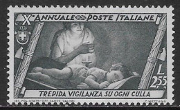 Italia Italy 1932 Regno Decennale Marcia Su Roma L2.55 Sa N.338 Nuovo MH * - Mint/hinged