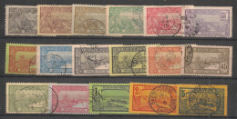 GUADELOUPE - 1905-07 - N°YT. 55 à 71 - Série Complète - Oblitéré / Used - Used Stamps