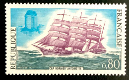 1971 FRANCE N 1674 - CAP HORNIER ANTOINETTE - NEUF** - Unused Stamps