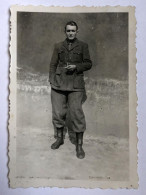 Photographie WW2 Prisonnier De Guerre Masson Arthur Stalag XIII B - Tampon Geprüft - 1939-45
