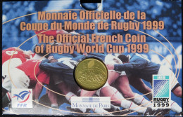 F1004.01 - COFFRET BU - FRANCS - 1999 - 1 Franc Coupe Du Monde 1999 - BU, BE & Muntencassettes