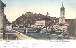 Graz - Panorama Vom Greisquai (colors 1900) - Graz