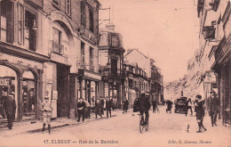 Elbeuf - Rue De La Barriere -   CPA °J - Elbeuf