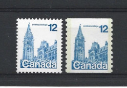 Canada 1977 Parliament Def. Y.T. 631/631a ** - Unused Stamps