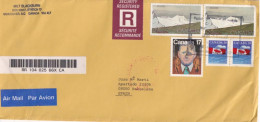 LETTER 1990  REGISTERED - Covers & Documents