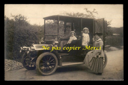 AUTOMOBILE ANCIENNE - ADLER ? - IMMATRICULATION 324 7. Z - CARTE PHOTO ORIGINALE - Passenger Cars