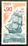 1975 FRANCE N 1862 - FREGATE LA MELPOMENE - NEUF** - Unused Stamps
