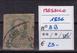 MESSICO 1856 N°3B USED - Mexico
