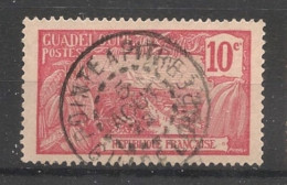 GUADELOUPE - 1905-07 - N°YT. 59 - Mont Houelmont 10c Rose - Oblitéré / Used - Usati