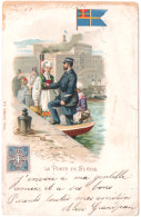 Postes - Facteurs : La Poste En Suède : 1901 : Précurseur - Post & Briefboten