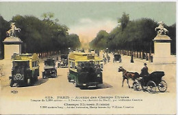 CPA Paris Avenue Des Champs Elysées - Paris (08)
