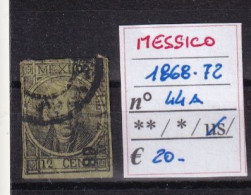 MESSICO 1868-72 N°44A USED - México