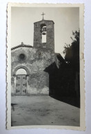 Photographie Ancienne 1933 - église De Saint Georges Les Bains - Places